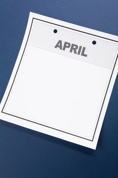 Blank Calendar — Stock Photo, Image