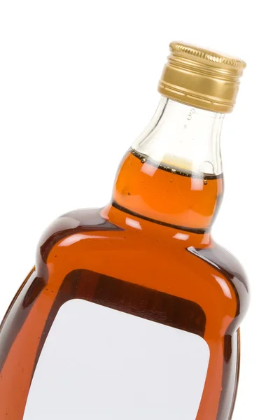 Botella de licor duro Imagen de stock