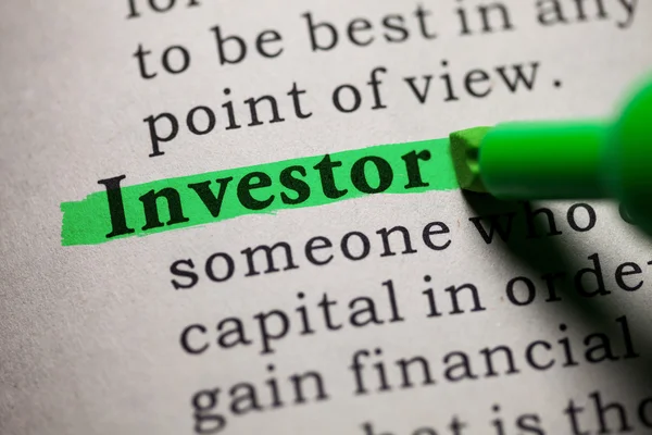 Investor — Stockfoto