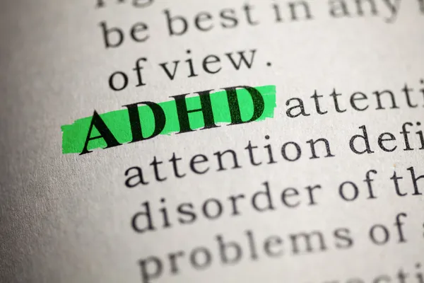 ADHD — Zdjęcie stockowe