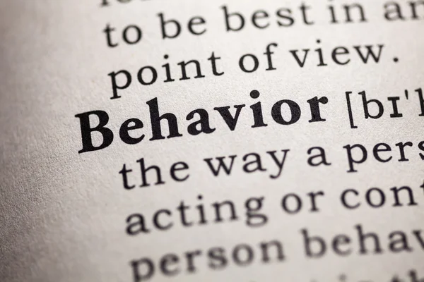 Behavior — Stock Photo, Image