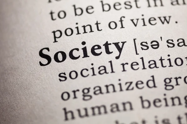 Society — Stock Photo, Image