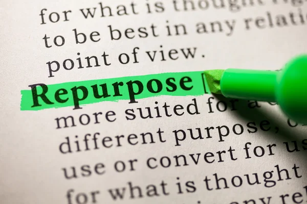 Repurpose — Stock Photo, Image