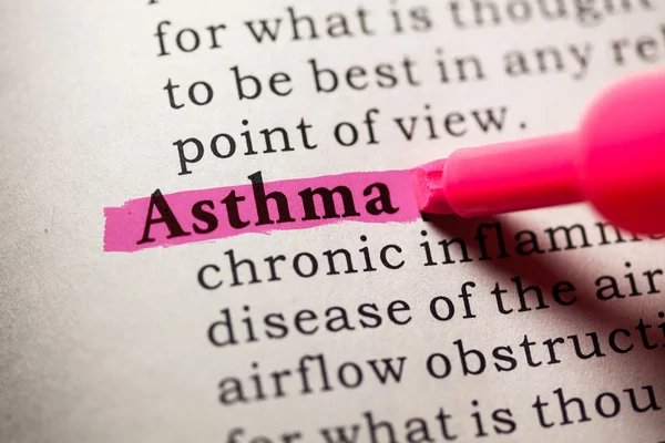 Asthma — Stockfoto