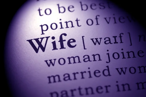 Wife — Stock Photo, Image