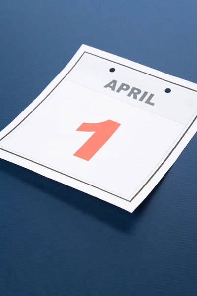 Calendar Fools' Day — Stock Photo, Image