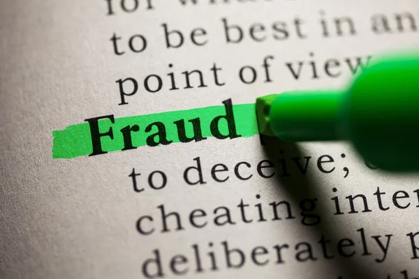 Fraud — Stock Photo, Image