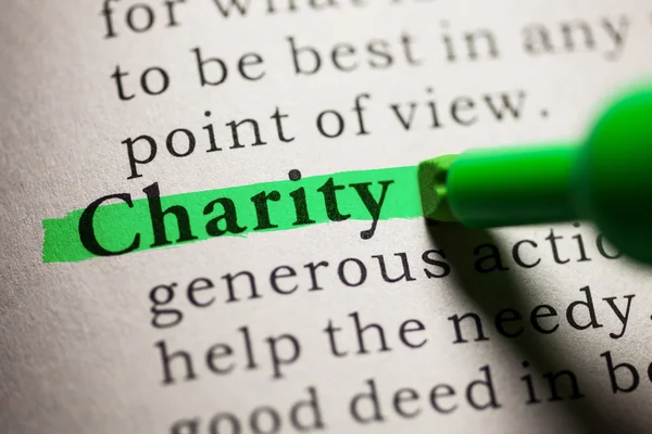 Charity — Stock Photo, Image