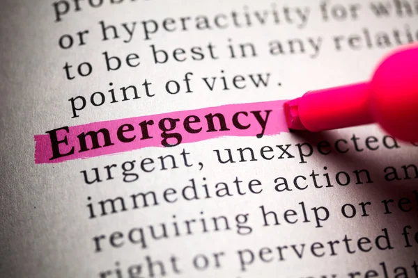 Emergency — Stock Photo, Image