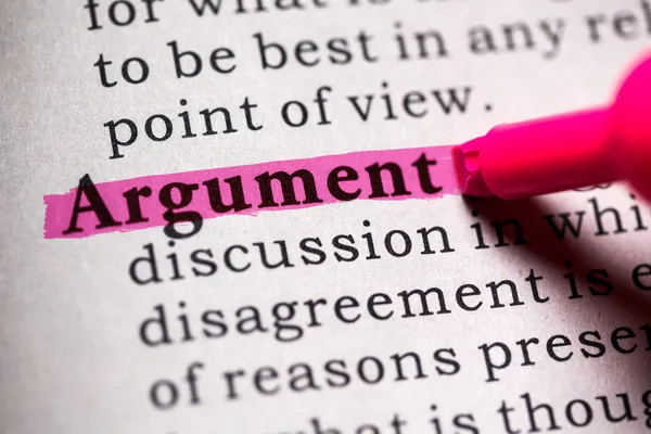 Argument — Stock Photo, Image