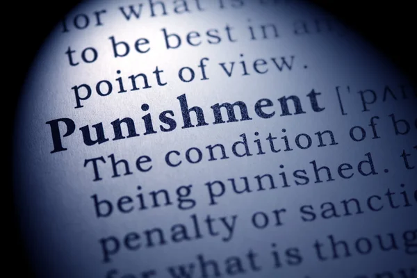 Punishment — Stock Photo, Image