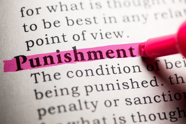 Punishment — Stock Photo, Image