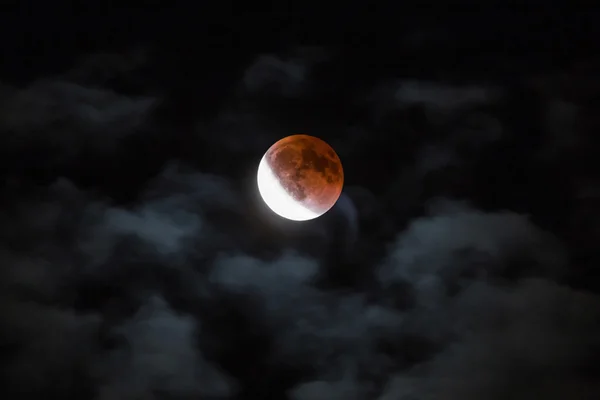 Lua de sangue — Fotografia de Stock