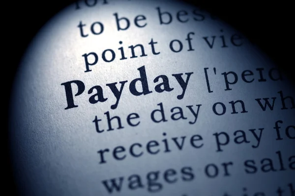 Payday — Stock Photo, Image