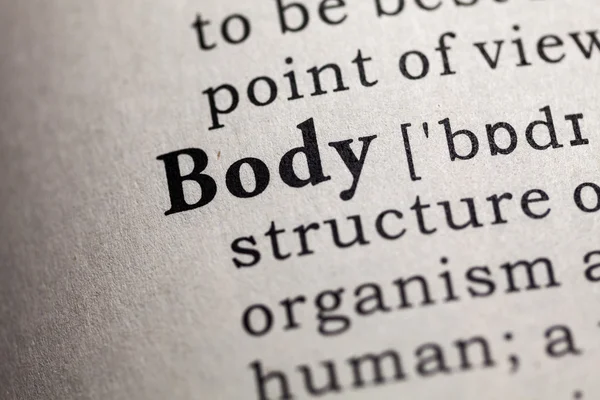 Body — Stock Photo, Image