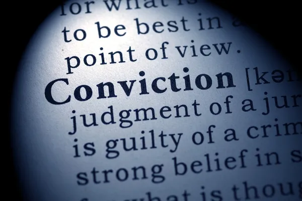 Conviction — Stock Photo, Image