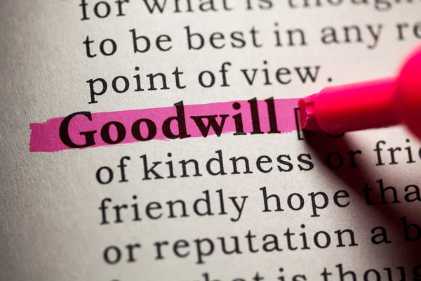 Goodwill — Stock Photo, Image