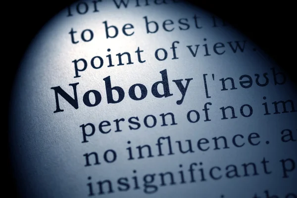 Nobody — Stock Photo, Image