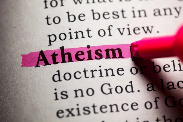 Atheism — Stock Photo, Image