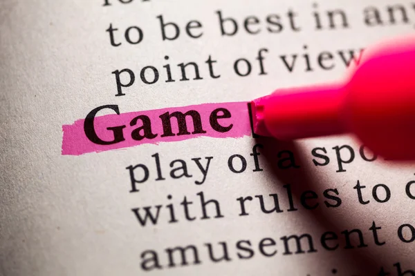 Game — Stock Photo, Image