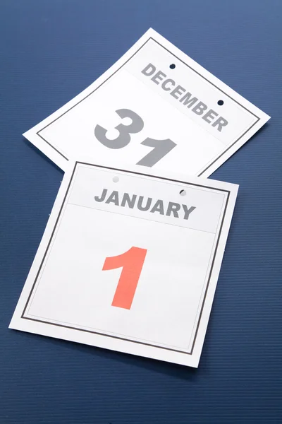 Calendar New Year's Day — Stock Photo, Image