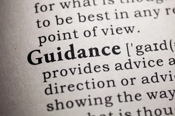 Guidance — Stock Photo, Image