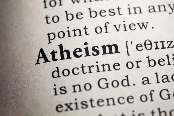 Atheismus — Stockfoto