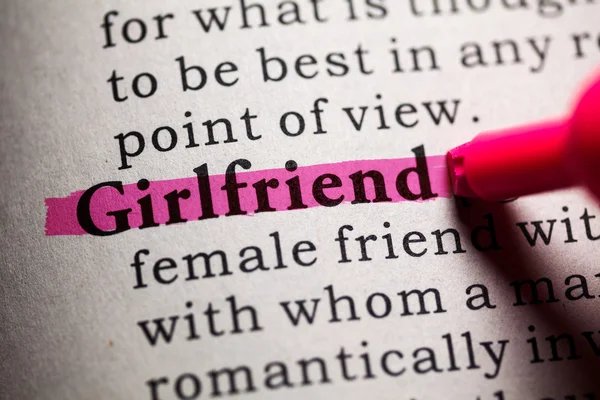 Girlfriend — Stock Photo, Image