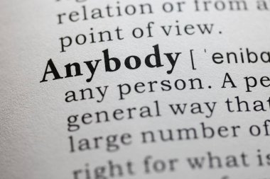 Sahte sözlük, herkesin sözlük tanımı