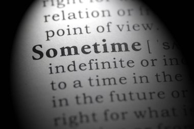 Sahte sözlük kelimesi, sözlük tanımı