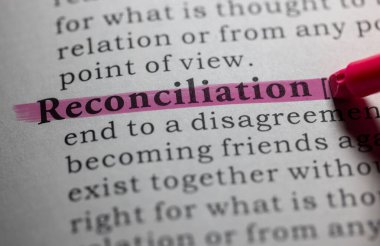 Sahte sözlük kelimesi, uzlaşmanın sözlük tanımı