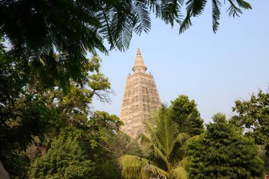 Mahabodhi tapınağı, Bodh gaya, Hindistan. Buda burada aydınlanmaya kavuştu..