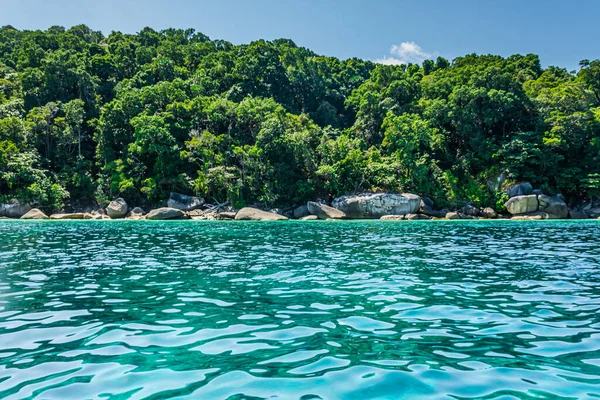 Krásná Příroda Ostrovů Andamanském Moři Similanských Ostrovech Národní Park Similan — Stock fotografie