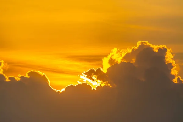 Sol Mar Fundo Por Sol Composição Natural — Fotografia de Stock