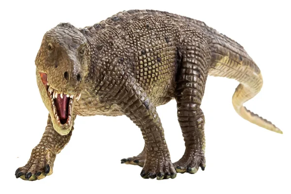 Dinosauro Postosuchus Sfondo Isolato — Foto Stock