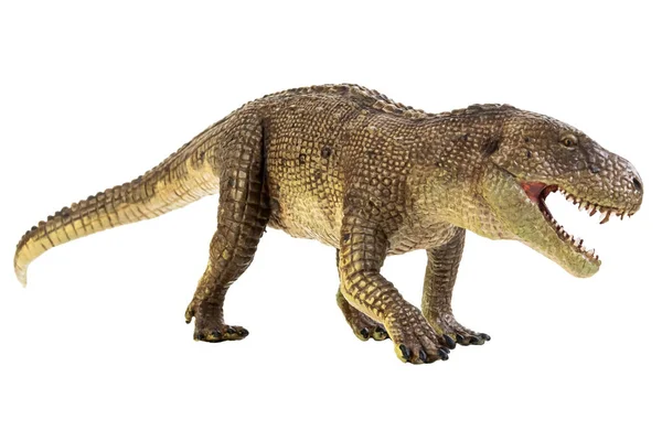 Dinossauro Pós Suchus Sobre Fundo Isolado — Fotografia de Stock