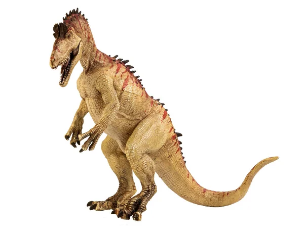 Cryolophosaurus Dinosaurus Geïsoleerde Achtergrond — Stockfoto