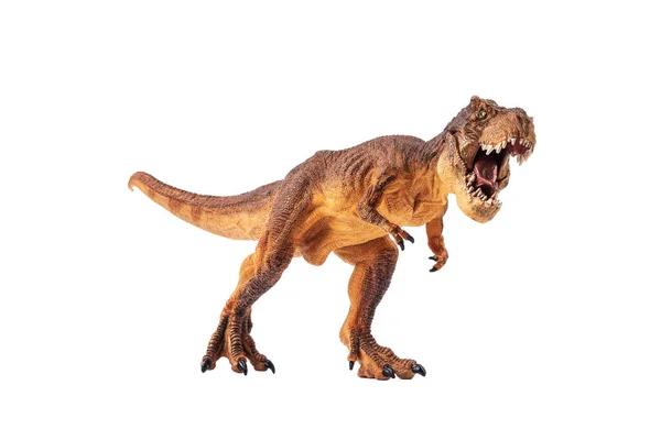 Tyrannosaurus Rex Dinosaurio Sobre Fondo Aislamiento — Foto de Stock