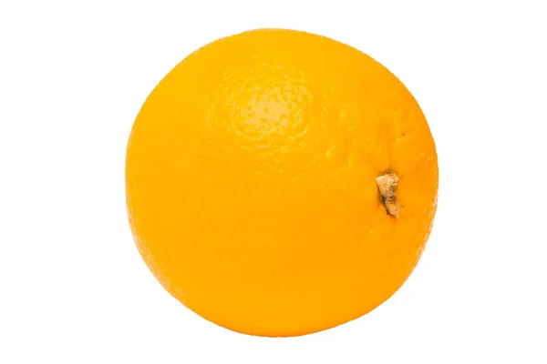 Buah Oranye Pada Latar Belakang Putih — Stok Foto