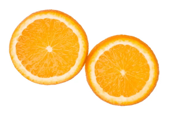 Fruta Naranja Sobre Fondo Blanco — Foto de Stock