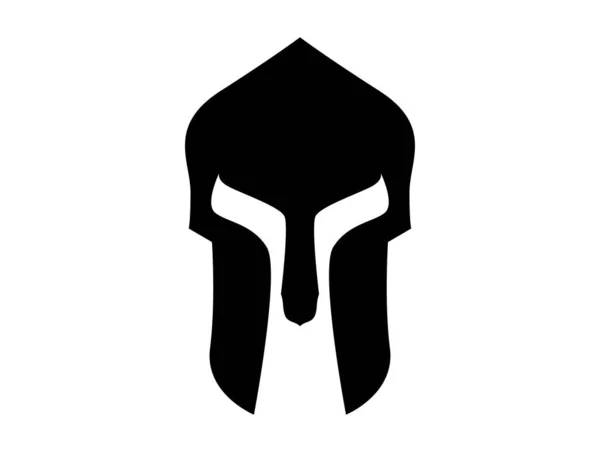 Gladiator Roman Mask Symbol Logo Vektor — Stock vektor