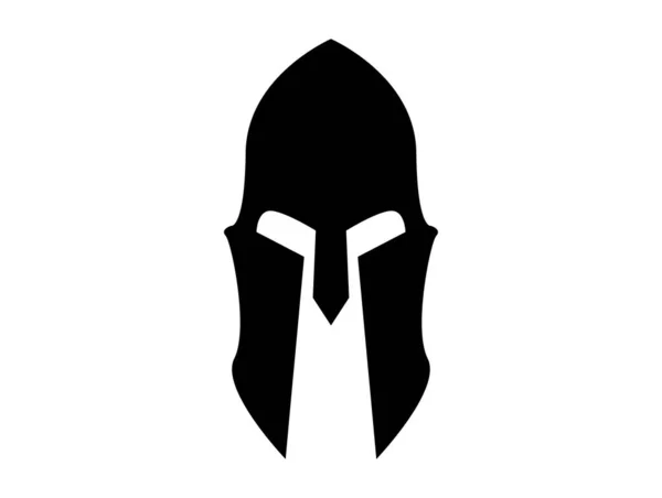 Gladiator Römische Maske Symbol Logo Vektor — Stockvektor