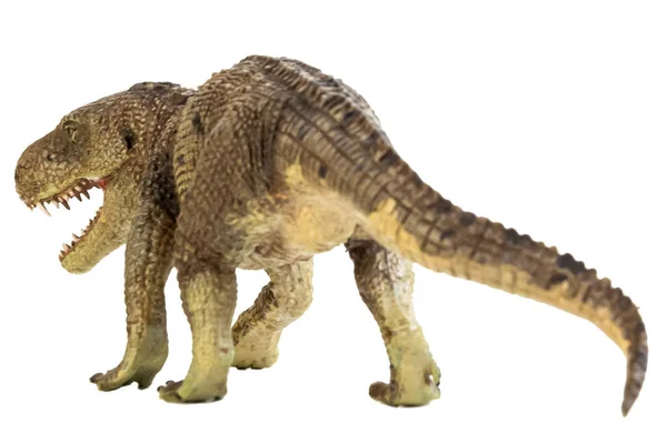 Dinosauro Postosuchus Sfondo Isolato — Foto Stock