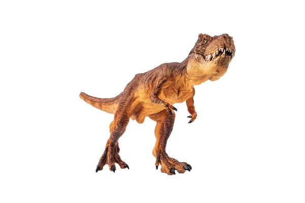 Tyrannosaurus Rex Dinosauro Sfondo Isolante — Foto Stock