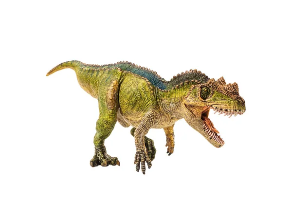 Ceratosaurus Dinoszauruszok Fehér Háttér — Stock Fotó