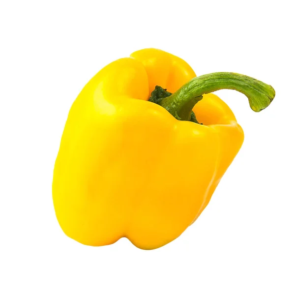 Bell Pepper Isolated White Background Clipping Path — ストック写真
