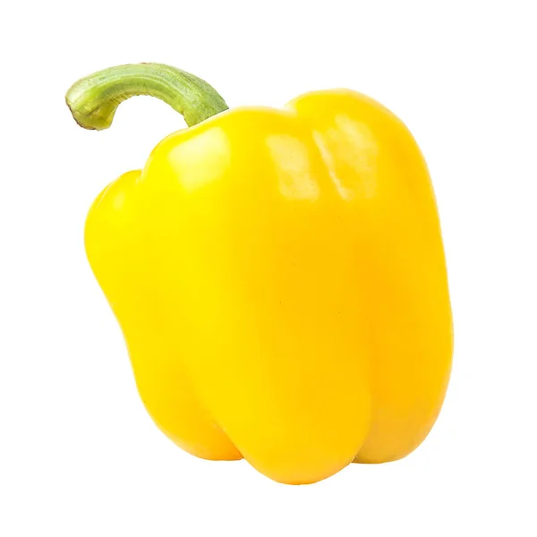 Bell Pepper Isolated White Background Clipping Path — Fotografia de Stock