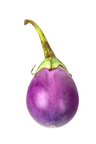 Eggplant Isolated Background Clipping Path — Stock Photo, Image