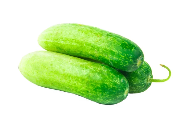 Cucumber Isolated Background Clipping Path — Stockfoto