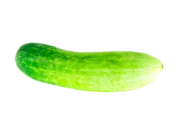 Komkommer Geïsoleerde Achtergrond Knippad — Stockfoto
